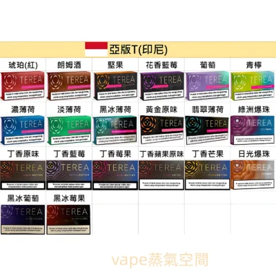 亞洲版 TEREA 煙彈 煙彈（霧化彈） 產品實拍 3