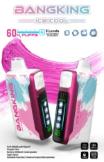 Bangking Ice Cool 60000 Puffs 拋棄式電子煙 五檔涼度可調一次性電子煙 新品上市