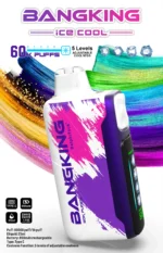 Bangking Ice Cool 60000 Puffs 拋棄式電子煙 五檔涼度可調一次性電子煙 新品上市