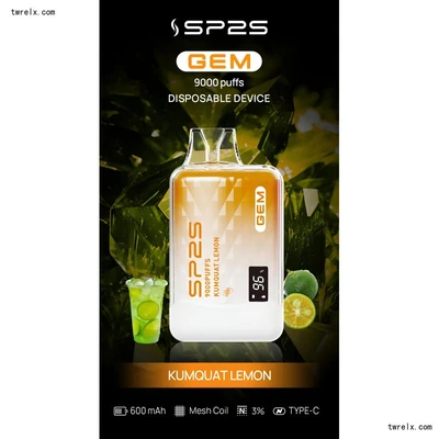 SP2S GEM 9000 Puffs 拋棄式電子菸 拋棄式電子煙 產品實拍 3 SP2S GEM 9000 Puffs 拋棄式電子菸 拋棄式電子煙 產品實拍 3